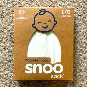 Brand New Happiest Baby Snoo Sack in White (L)